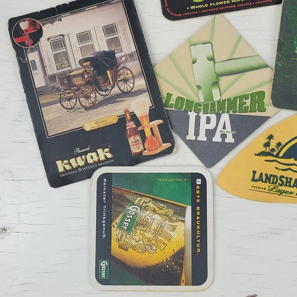 Paper Bar Coasters Collection - Picture 3 of 10